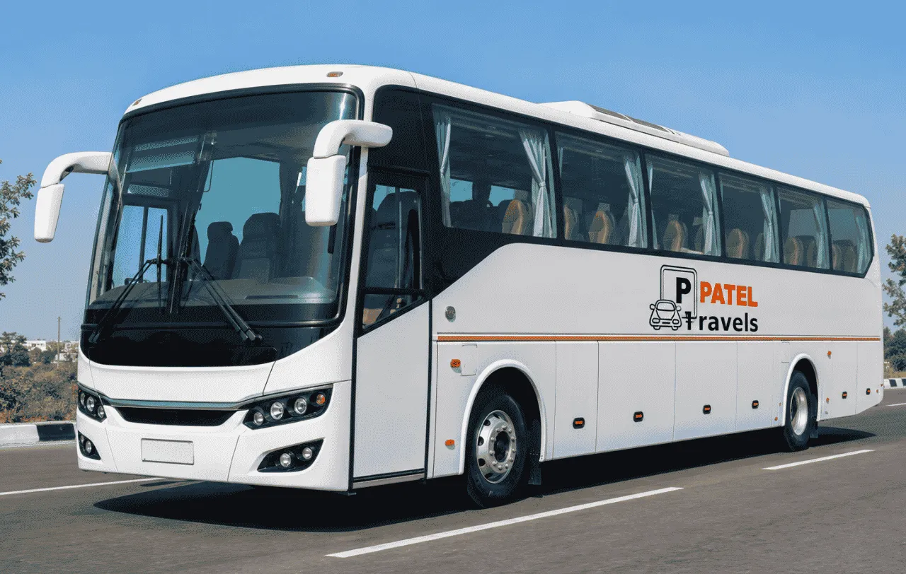 Mini Bus on Rent in Ahmedabad by PT Patel Travels for comfortable group travel, tours, events, and outstation journeys.