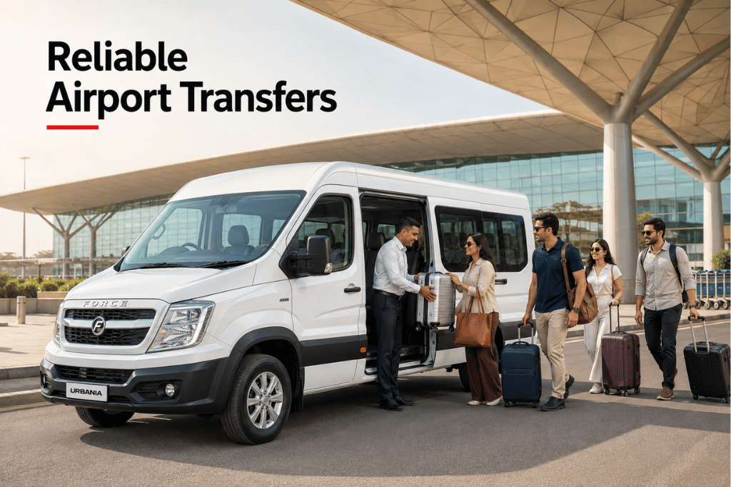 Urbania airport transfer in Ahmedabad